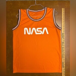 Orange NASA Tank Top / basketball jersey